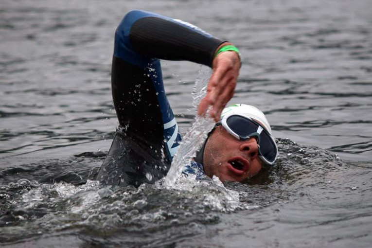 Ultraman UMUK Swim Bala lake Miguel Carneiro